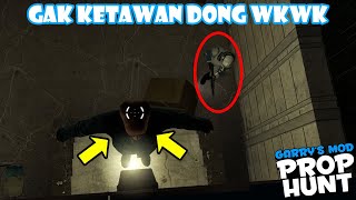 NGAKAK! AKIONG GAK LIAT GUE DONG WKWK - Gmod Prop Hunt Indonesia