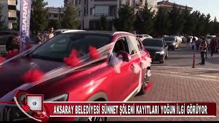 Aksaray Belediyesi Sünnet Kayıtları Yoğun İlgi Görüyor (KANAL 68 TV) #Aksarayhaber