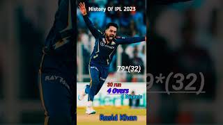 Mr. Khiladi 420 Rashid Khan || IPL Game Changer|| MI vs GT #ipl #cricket #t20worldcup #shorts