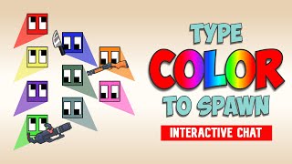INTERACTIVE LIVE STREAM! - Type Color or Country to Spawn! 🟨🟥🟩🟦 24.05.2026