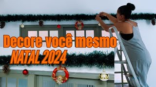 Decoração de NATAL p/ sua CASA passo a passo. Muito SIMPLES,RÁPIDO e PRÁTICO.Faça você mesmo + Dica