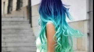 HOW TO- Blue Ombre Hair | Jade Madden