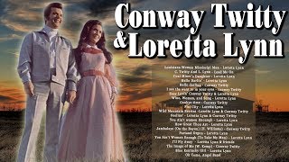 Loretta Lynn and Conway Twitty Greatest Hits Country Duets Male and Female - Best Old Country Hits