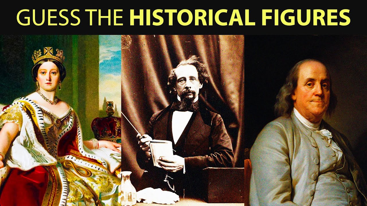 Guess The Historical Figures Quiz | Historical Legends - YouTube