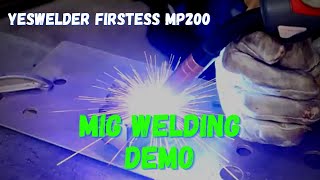 MIG Welding - YesWelder FIRSTESS™ MP200 5-in-1 Welder \u0026 Cutter