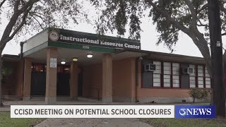 CCISD meeting on potential school closures