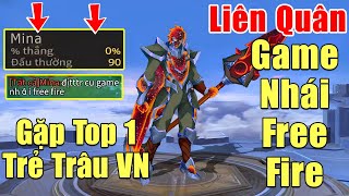 [Gcaothu] Trẻ trâu gọi Liên Quân là game nhái Free Fire - Triệu vân khiến kẻ mất dạy phải câm nín