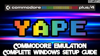 Yape - Commodore Plus/4 Emulator Setup Guide - Beginner Friendly #commodoreplus4 #yape #emulator