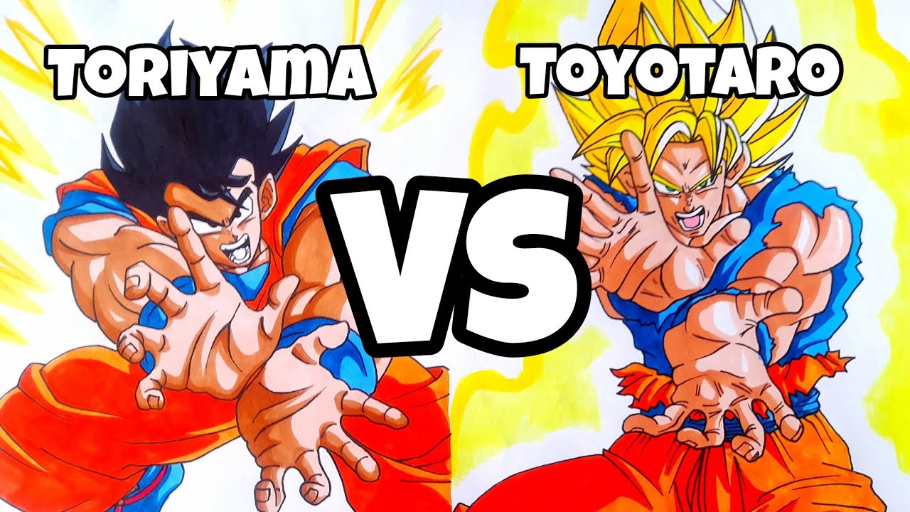 Kamehame Ha Goku Drawing Dibujo De Dragonball Toriyama Vs Toyotaro