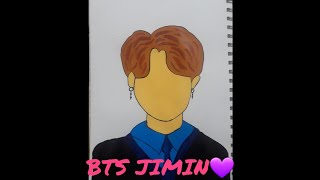 #Art_dream # HappyBirthdayjimin# BTS JIMIN💜painting by #Art_dream #