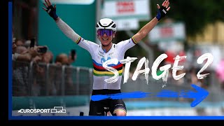 Van Vleuten Takes Stage Victory To Begin Title Defence! | Giro d'Italia Donne | Eurosport