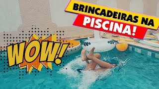 Brincadeiras na PISCINA!