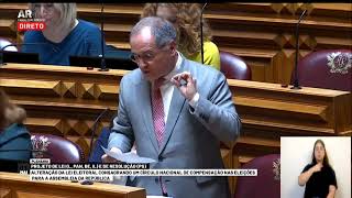 03-05-2024 – Debate Parlamento | Alteração da Lei Eleitoral | Paulo Pisco 3ª
