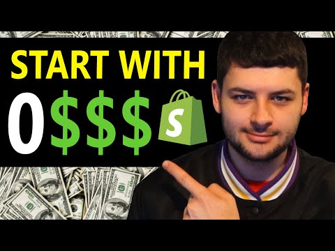 How to Start Dropshipping in 2024 WITHOUT MONEY (Shopify Dropshipping)