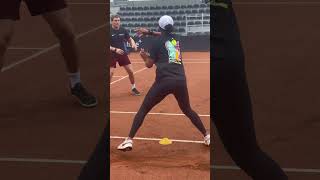 NAOMI OSAKA ASMR PRACTICE #IBI24 #tennis #WTA #Osaka