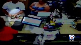 Detectives search for 2 robbery suspects in Miami-Dade