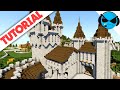 How To Build A Castle Minecraft Tutorial | Medieval Castle Part 3