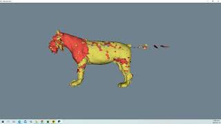 VTK Python Test - ExtractSurface - lioness