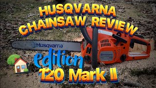 Husqvarna Chainsaw Review-120 Mark II#shoalsoutdoorsports #husqvarna