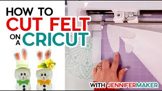 Cricut for Beginners: How to Cut Felt + Multiple Material Settings