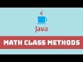 Java Programming Tutorial - Math Class Methods