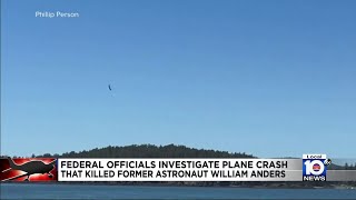 Video shows retired astronaut's fatal plane crash