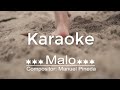 MALO - KARAOKE - LOS GENIOS DEL VALLENATO - RAFAEL JIMENEZ, MALO PISTA