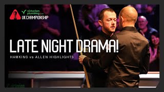 1AM MARATHON DECIDER FINISH! | Barry Hawkins vs Mark Allen | Victorian Plumbing UK Championship 2024