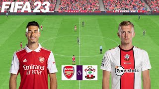 FIFA 23 | Arsenal vs Southampton - Premier League English - PS5 Gameplay