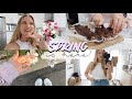 HELLO SPRING 🌿💐 Outfit Inspo, BTS Filming Reels, High Fibre Homemade Health Bars & Shop With Me!