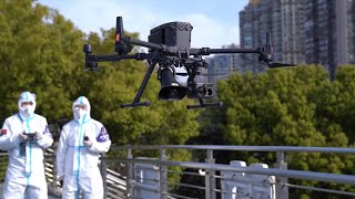 GLOBALink | Shanghai builds drone network for publicity, delivery amid COVID-19 resurgence