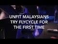 Unfit Malaysians Try FlyCycle For The First Time | SAYS CubaTry