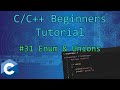 0x1F - Enums & Unions | C/C++ Beginners Tutorial