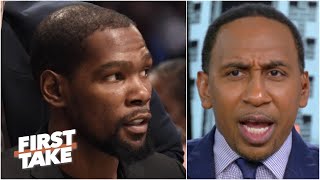 Stephen A. to Kevin Durant: ‘Nobody wants to hear any excuses’ from the Nets next season |First Take