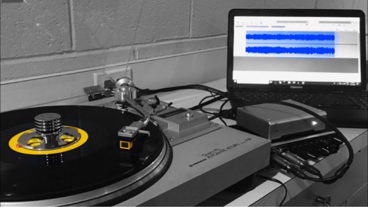 How I Record From Vinyl To Digital Youtube