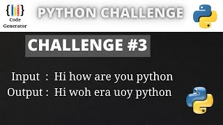 Python Challenge Program | #3