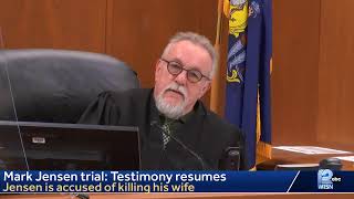 LIVE: Mark Jensen trial: Testimony resumes