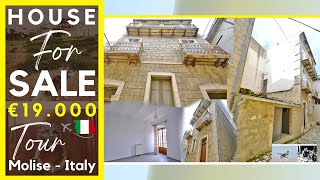 Molise, STONE Home for sale in Italy with garage and terrace - Cheap for sale in