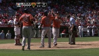 Dominguez crushes a go-ahead three-run shot