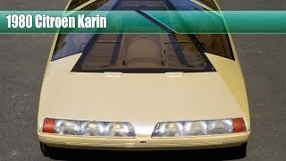 Amazing But Forgotten Concept Cars: 1980 Citroen Karin