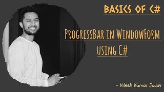 ProgressBar in WindowForm using C#