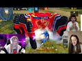 russian girls 🤤😍 open challenge to smooth444 😰 1 vs 4 🇮🇳 ⚔️ 🇷🇺 garena free fire