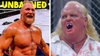 WWE Lifts Ban On Brock…Gangrel Helps Edge…Wrestler Close To Impale..AEW Goes Too