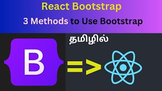 how to use bootstrap in react js tamil | De vicky | #reactjs