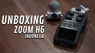 UNBOXING ZOOM H6 (Audio Test) - SENJATA UNTUK ASMR