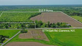 5774 Salt Rd - Aerial Drone Video - 112 Acres for Sale