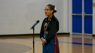 Navajo Girl Sings about the 4 directions