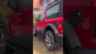 Washing my Thar With the Best Pressure Car Washer. #agaro #amazonproducts