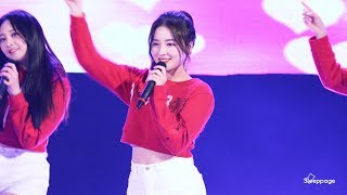 [4K] 181011 모모랜드 MOMOLAND 어마어마해 Wonderful Love ( 실력인증 음향사고 LIVE ) 낸시 NANCY @ 경희대 By Sleeppage