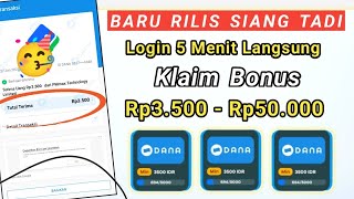 BARU RILIS SIANG TADI ! APLIKASI PENGHASIL UANG 2025, APLIKASI PENGHASIL SALDO DANA TERCEPAT